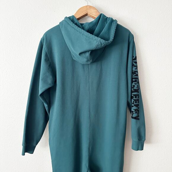 Savage x Fenty Forever SavageShowgirl Hooded Jumpsuit HunterGreen size medium - Picture 10 of 13